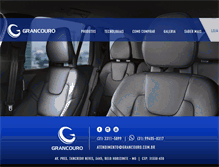 Tablet Screenshot of grancouro.com.br